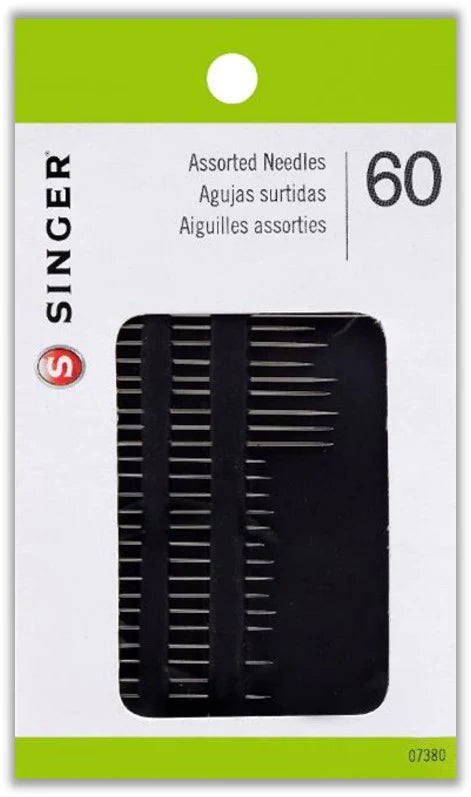 Singer Assorted Hand Sewing Needles, 60pc.